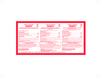 A Picture of product 695-509 Secondary Ready-to-Use Solution Labels.  Printed "Clean on the Go® HDQC2".