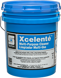 Xcelente™ Multi-Purpose, Hard Surface Cleaner. 5 Gallon Pail.