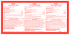 A Picture of product SPT-901900 Secondary Label for Halt™ Clean on the Go One Step Cleaner.