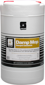 Damp Mop.  No Rinse Floor Cleaner.  15 Gallon Drum.