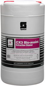 CX3 Bio-Assist®.  Extraction Carpet Cleaner.  15 Gallon Drum.