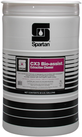 CX3 Bio-Assist®.  Extraction Carpet Cleaner.  30 Gallon Drum.