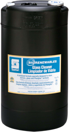 BioRenewables® Glass Cleaner.  Green Seal™ Certified.  15 Gallon Drum.
