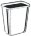 A Picture of product 860-099 Can Liner.  17" x 18".  4 - 7 Gallon.  6 Micron.  Clear.  Regular Strength.  15 lbs. Max Load.  50 Liners/Roll.