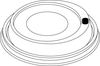 A Picture of product 120-425 Cappuccino Lid.  White.  Fits 12J16, 14J16, 16J16, 20J16, 24J16, 12X16, 14X16, 16X16, 20X16, 24X16, 12U16, 16U16, 20U16, 24U16 Cups.