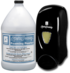 A Picture of product 670-627 Lite'n Foamy® Black Translucent Dispensers with Foaming PearLux® Intro Pack.