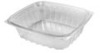 A Picture of product DRC-C24DER ClearPac® Single Compartment Containers. 24 oz. 6.5 X 7.5 X 2.0 in. Clear. 504 count.