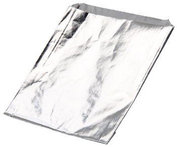 Sandwich foil bag. 6.5 X 1.5 X 7.75. Plain Bag. Jumbo sandwich.