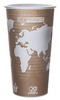 A Picture of product ECO-EPBHC10WA Eco-Products® World Art™ Hot Cups, 10oz, Rust, 50/Pack, 20 Packs/Carton