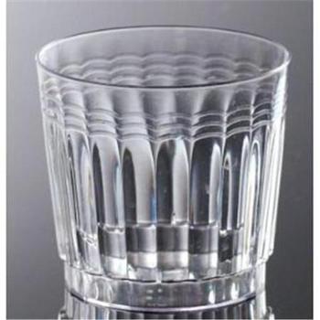 Resposables. 9 oz. "On the Rocks" Tumbler. Extra Heavyweight. Clear Color. 20 Cups/Sleeve, 240/Case
