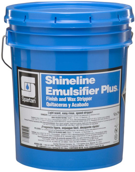 Shineline Emulsifier Plus®.  Finish and Wax Stripper.  5 Gallon Pail.
