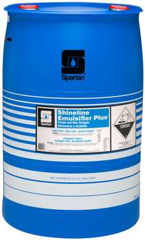 Shineline Emulsifier Plus®.  Finish and Wax Stripper.  55 Gallon Drum.
