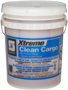Xtreme Clean Cargo®. Super-Strength Pressure Washer Concentrate for Trucks and Painted Surfaces. 5 Gallon Pail.