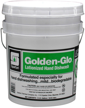 Golden-Glo. Lotionized Hand Dishwash. 5 Gallon Pail.