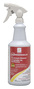 A Picture of product 602-103 BioRenewables® Restroom Cleaner.  Includes gloves and one trigger sprayer.  1 Quart.