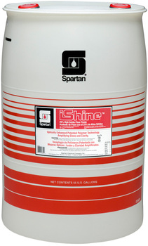 iShine™.  25% high solids.  Patented, optically enhanced polymer technology.  Amplifies overall gloss and clarity of floors.  55 Gallons.