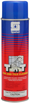 TnT®.  Foaming Disinfectant Cleaner. Kills HBV, HIV-1 (AIDS Virus) and Herpes simplex Type 1. EPA Reg. #5741-14.   20 oz. Can, Net 18 oz.