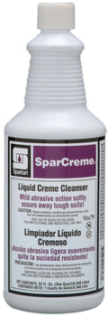 SparCreme®. Liquid Creme Cleanser with pleasant lime fragrance. 1 Quart.