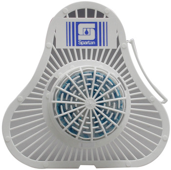 NABC® Urinal Screens w/Deodorizer Block & Blue Dye Indicator NABC Fresh Scent.  12 Count