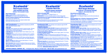 Secondary Label Xcelente