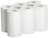 A Picture of product 875-109 Pacific Blue Ultra™ 9” Paper Towel Rolls (Previously Sofpull®) By Gp Pro (Georgia Pacific), White, 6 Rolls Per Case