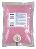 A Picture of product 670-160 GOJO® Deluxe Lotion Soap with Moisturizers Refills for GOJO® NXT® Dispensers. 1,000 mL. Floral scent. Pink. 8 refills.