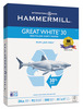 A Picture of product HAM-86700 Hammermill® Great White® Recycled Copy Paper, 92 Brightness, 20lb, 8-1/2 x 11, 5000 Shts/Ctn