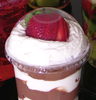 A Picture of product 120-317 Clear Drink Cup Lids. No-Hole Dome Lid for CPC-10 Cup.