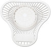 A Picture of product BGD-607 Big D Industries Dyna-Screen Urinal Screen with Block,  White, Camphor Scent, 6/Carton