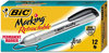 A Picture of product BIC-PMR11BK BIC® Marking™ Retractable Permanent Marker,  Fine Tip, Black, Dozen