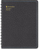 A Picture of product AAG-8015505 AT-A-GLANCE® Undated Teacher's Planner Weekly, Two-Page Spread (Nine Classes), 10.88 x 8.25, Black Cover