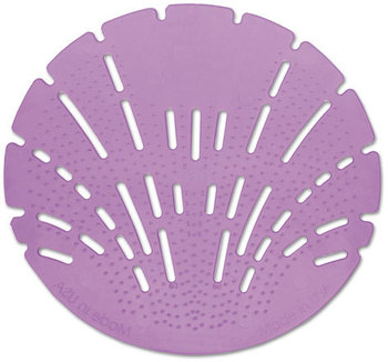 Big D Pearl 3D Urinal Screen,  0.125 oz, Lavender Lace Scent, 6/Pack