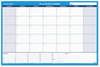 A Picture of product AAG-PM23328 AT-A-GLANCE® 30/60-Day Undated Horizontal Erasable Wall Planner 36 x 24, White/Blue Sheets,