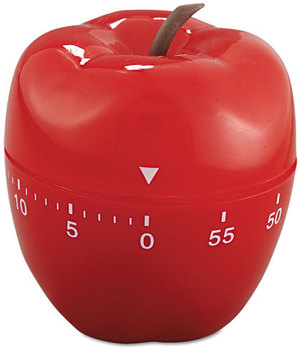 Baumgartens Shaped Timer, 4" dia., Red Apple