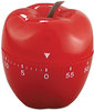 A Picture of product BAU-77042 Baumgartens Shaped Timer,  4" dia., Red Apple