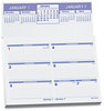A Picture of product AAG-SW705X50 AT-A-GLANCE® Flip-A-Week® Desk Calendar Refill 7 x 6, White Sheets, 12-Month (Jan to Dec): 2026