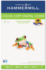 A Picture of product HAM-122556 Hammermill® Color Copy Digital Cover Stock,  60 lbs., 17 x 11, Photo White, 250 Sheets