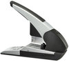 A Picture of product BOS-B380HDBLK Bostitch® Auto 180™ Xtreme Duty Automatic Stapler,  180-Sheet Capacity, Silver/Black