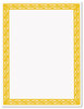 A Picture of product GEO-39451 Geographics® Award Certificates,  8-1/2 x 11, Optima Gold Border, 25/Pack