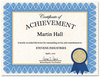 A Picture of product GEO-47404 Geographics® Certificate Kit,  Blue Spiral
