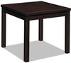 A Picture of product HON-80192NN HON® Laminate Occasional Tables Table, Square, 24w x 24d 20h, Mahogany