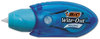 A Picture of product BIC-WOMTP21 BIC® Wite-Out® Brand Mini Twist Correction Tape,  Non-Refillable, 1/5" x 314", 2/Pack