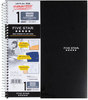 A Picture of product MEA-06190 Five Star® Wirebound Notebook,  8 1/2 x 11, 1 Subject, White, 100 Sheets, Assorted