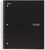 A Picture of product MEA-06206 Five Star® Wirebound Notebook,  College Rule, 8 1/2 x 11, White, 1 Subject, 100 Sheets