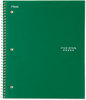 A Picture of product MEA-06206 Five Star® Wirebound Notebook,  College Rule, 8 1/2 x 11, White, 1 Subject, 100 Sheets