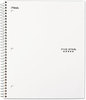 A Picture of product MEA-06206 Five Star® Wirebound Notebook,  College Rule, 8 1/2 x 11, White, 1 Subject, 100 Sheets
