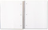 A Picture of product MEA-06206 Five Star® Wirebound Notebook,  College Rule, 8 1/2 x 11, White, 1 Subject, 100 Sheets