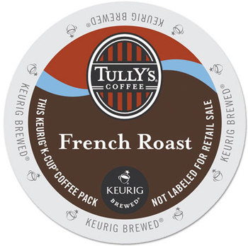 Tully's Coffee® French Roast Coffee K-Cups®,  24/Box