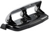 A Picture of product ACI-2220 PaperPro® inPRESS™ Three-Hole Punch,  20-Sheet Capacity, Black/Silver