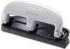 A Picture of product ACI-2220 PaperPro® inPRESS™ Three-Hole Punch,  20-Sheet Capacity, Black/Silver